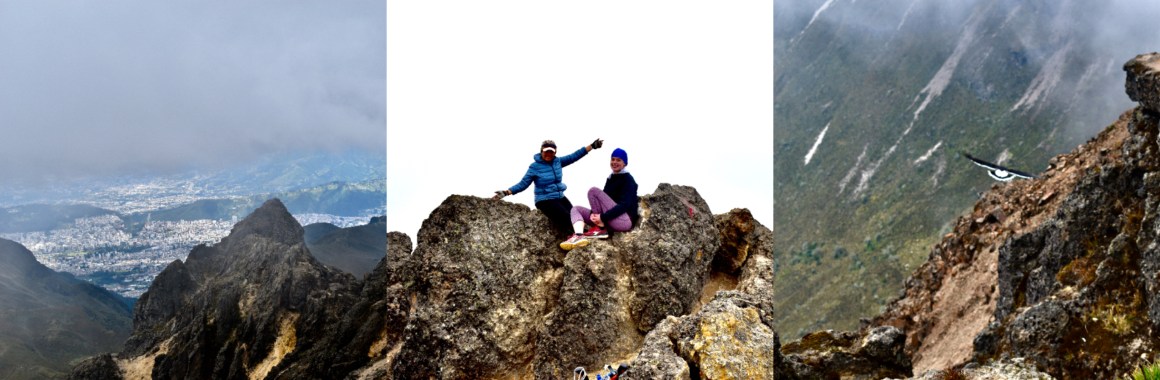 Climing the Rucu Pichincha